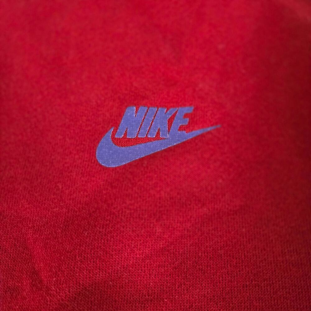 Vintage Nike Men's Red and Purple Sweatshirt Just Do It Swoosh Crewneck - Picture 6 of 8